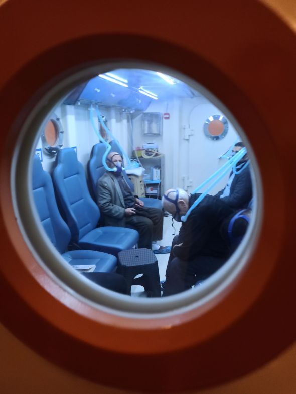 hiperbarik oksijen tedavisi