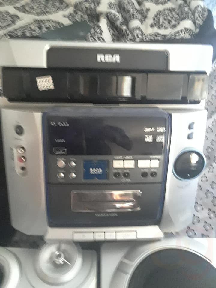 rca bass reflex speaker system