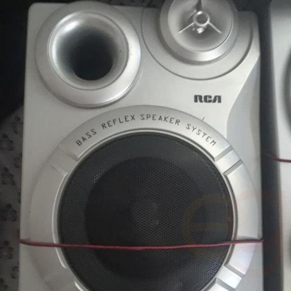 rca bass reflex speaker system