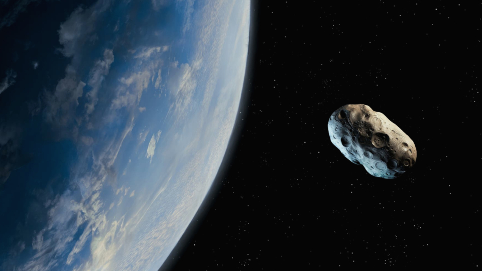 You can hardly get closer to the Earth without meeting it. At a distance of only about 3600 kilometers, an asteroid passed by her.