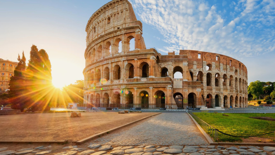 The ideas in the Rome Colosseum were bloody and also cost many animals their lives.
 A rather unexpected four -legged friend was among the species.