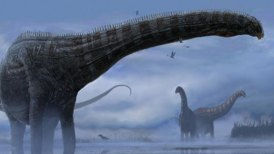 A 150 million year old dinosaur's vertebral damage suggests a respiratory infection. However, mold, not a virus, was probably to blame.
