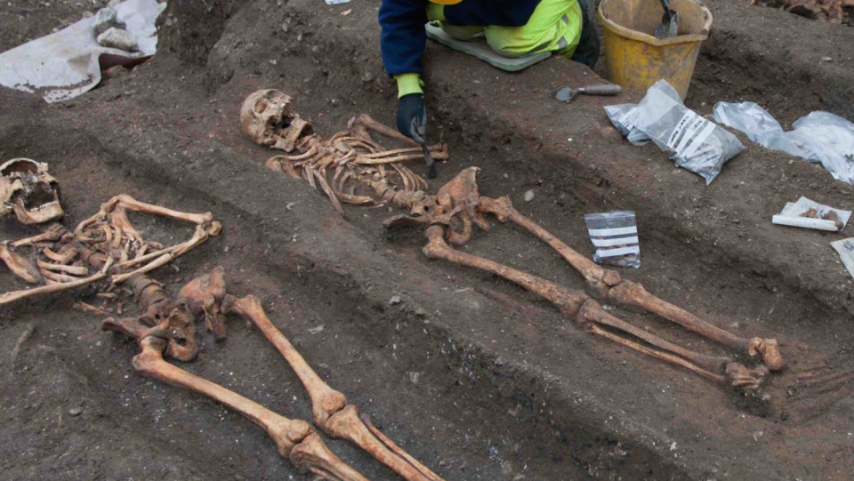 Large segments of the rest of the population did not live as well as medieval monks did.
However, at one point, their health drastically declined.