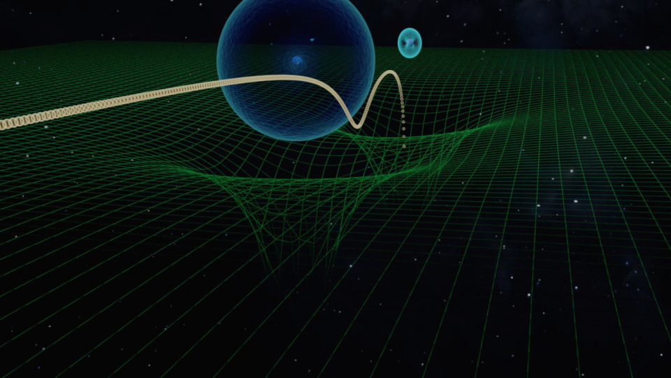 The predictive ability of general relativity has not diminished despite its mature age. The illustration of an unusual double pulsar demonstrates this.