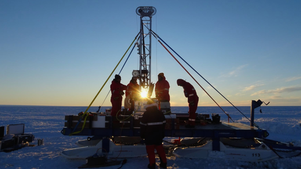 A drilling operation reveals that life is humming under the ice sheet, even hundreds of kilometers from the open sea.