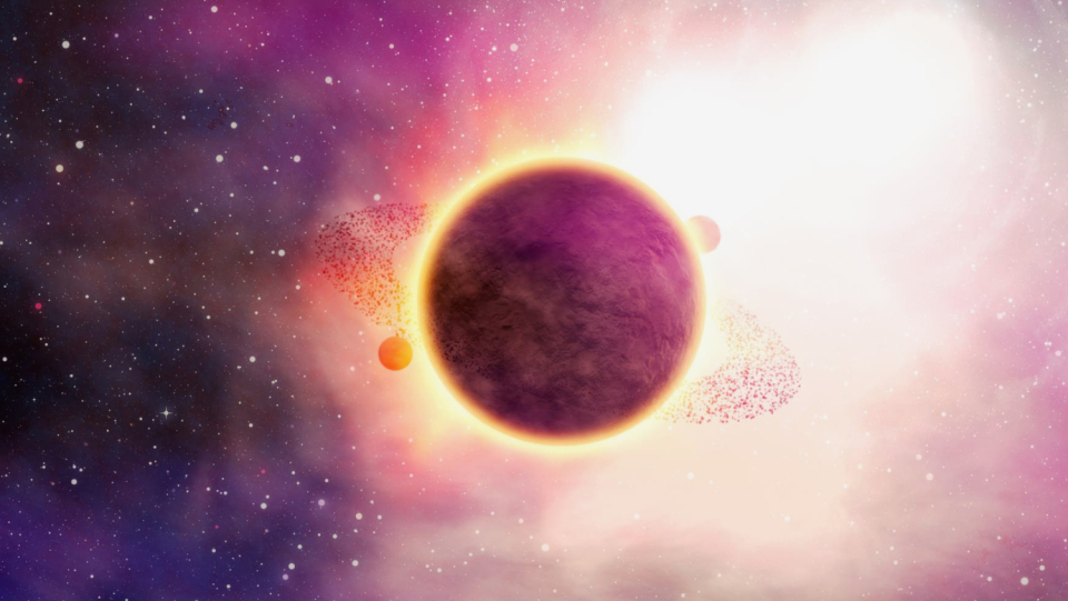 Two extraterrestrial planets make an oblique orbit around their star. On the other hand, a third orbits its star as one would anticipate it to. Yet why?