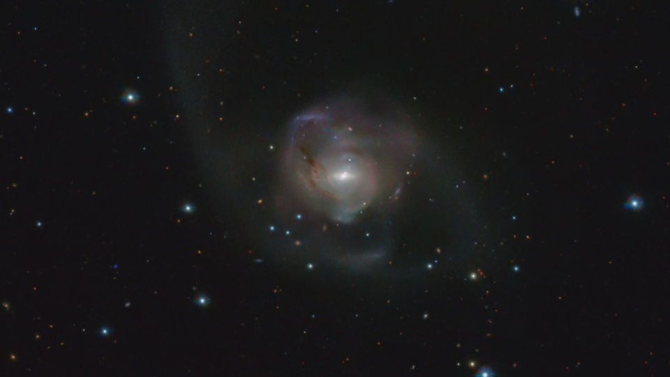Two black holes are located 89 million light-years from Earth and are in orbit around one another. They are separated from one another more closely than any other pair of known giants.